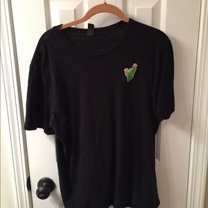 Wiishu Cactus Black T-Shirt